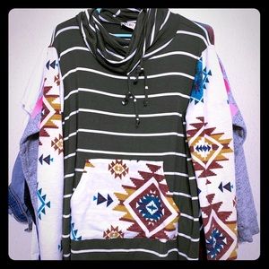 Aztec hoodie